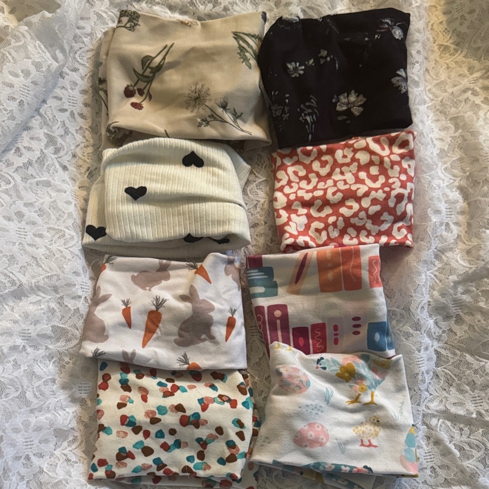 Colorful Patterned Headbands Set - Picture 2 of 2